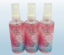 BATH  BODY WORKS PINK CHIFFON FRAGRANCE MIST 3 OZ LOT OF 3