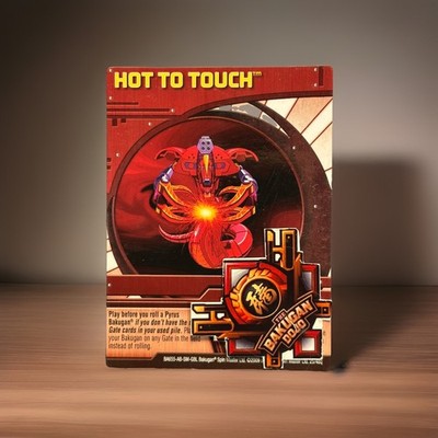 Bakugan Hot to Touch   Red Ability Card 25/48q Spindle