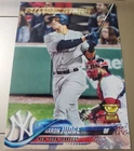 2018 Topps AARON JUDGE ROOKIE CUP Future Stars Insert Card Yankees #1 RC NY MVP