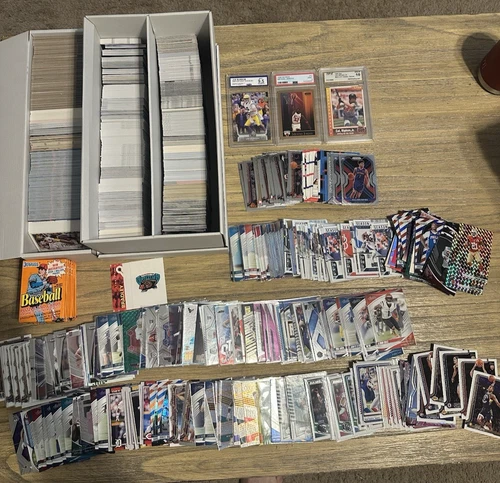 11.5+ LBS HUGE Sports Card Lot w/ PSA 9 Michael Jordan Joe Burrow 9.5 Ripken 10