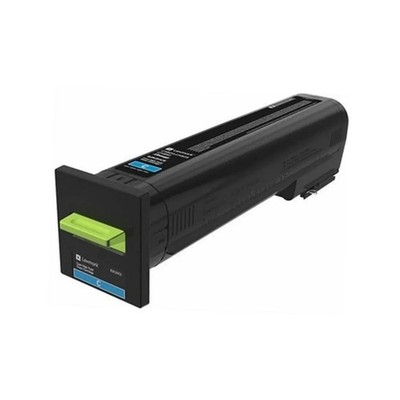 Original Toner 82K2HCE wie 82K2HC0 Cyan für Lexmark CX820 CX825, Lexmark CX860
