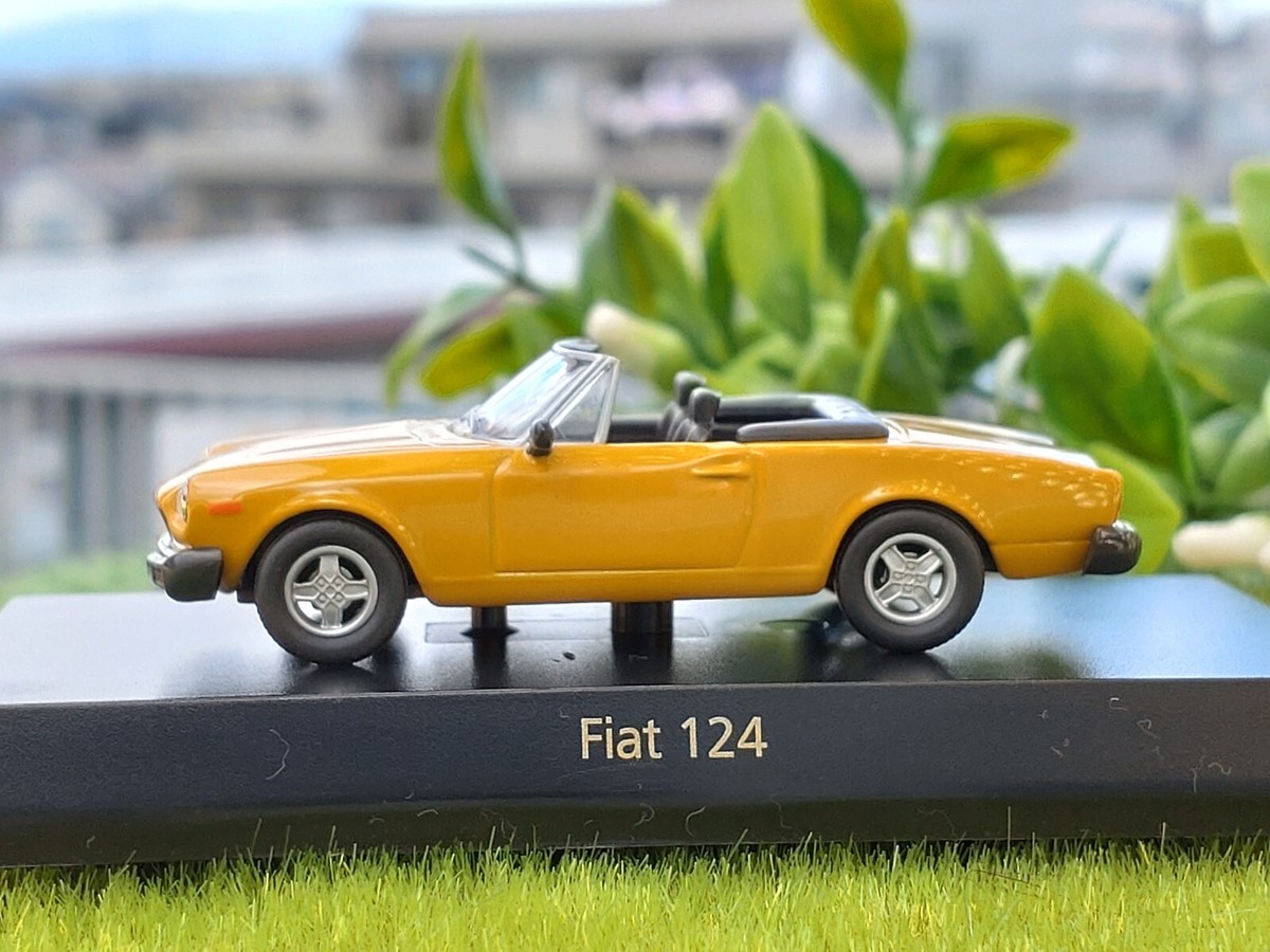 Fiat / 124 Sport Spider / 1966 / 1/64 Diecast Car / Kyosyo | eBay