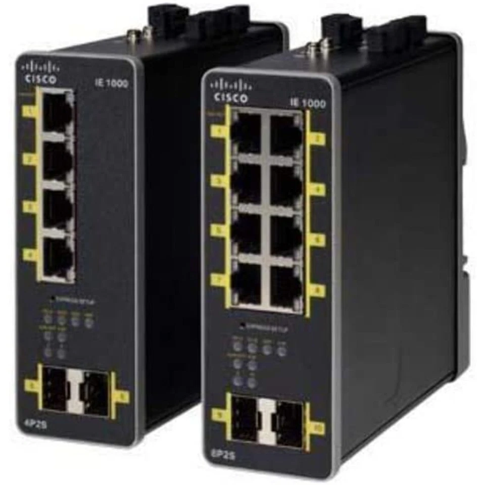 Cisco IE-1000-8P2S-LM Industrial Ethernet Switch New Sealed - Image 4 of 4