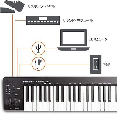 M-Audio Keystation 49 Mk3 USB MIDI Keyboard