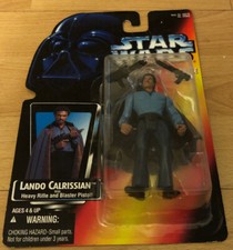 1995 Sealed Star Wars Lando Calrissian POTF Action Figure In Package  69583