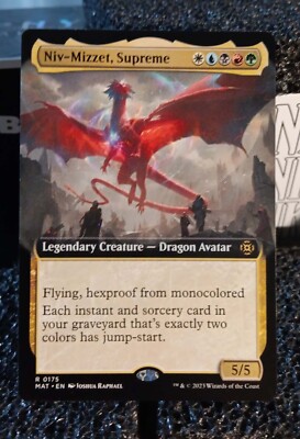 Foil 火想者ニヴ＝ミゼット/Niv-Mizzet ゲームデープロモ その2 Foil