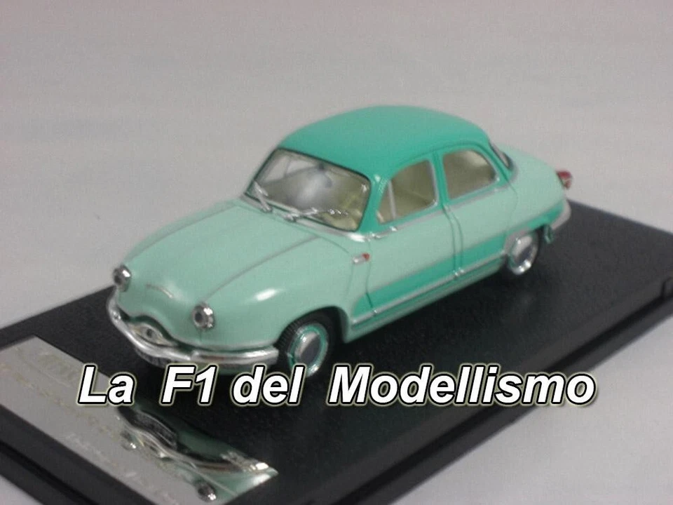 Vitesse Panhard Dyna Z12 Grand Standing Light - Dark Green 1957 1/43 23594 - Image 2 of 4