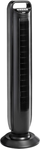 Ultraslimline Indoor Bladeless Oscillating Tower Fan Quiet Cooling LED Display S