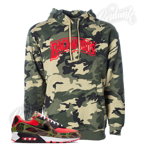 BACKWOODS Camo Hoodie for Nike Air Max 90 Reverse Duck Infrared 7 T Shirt | eBay