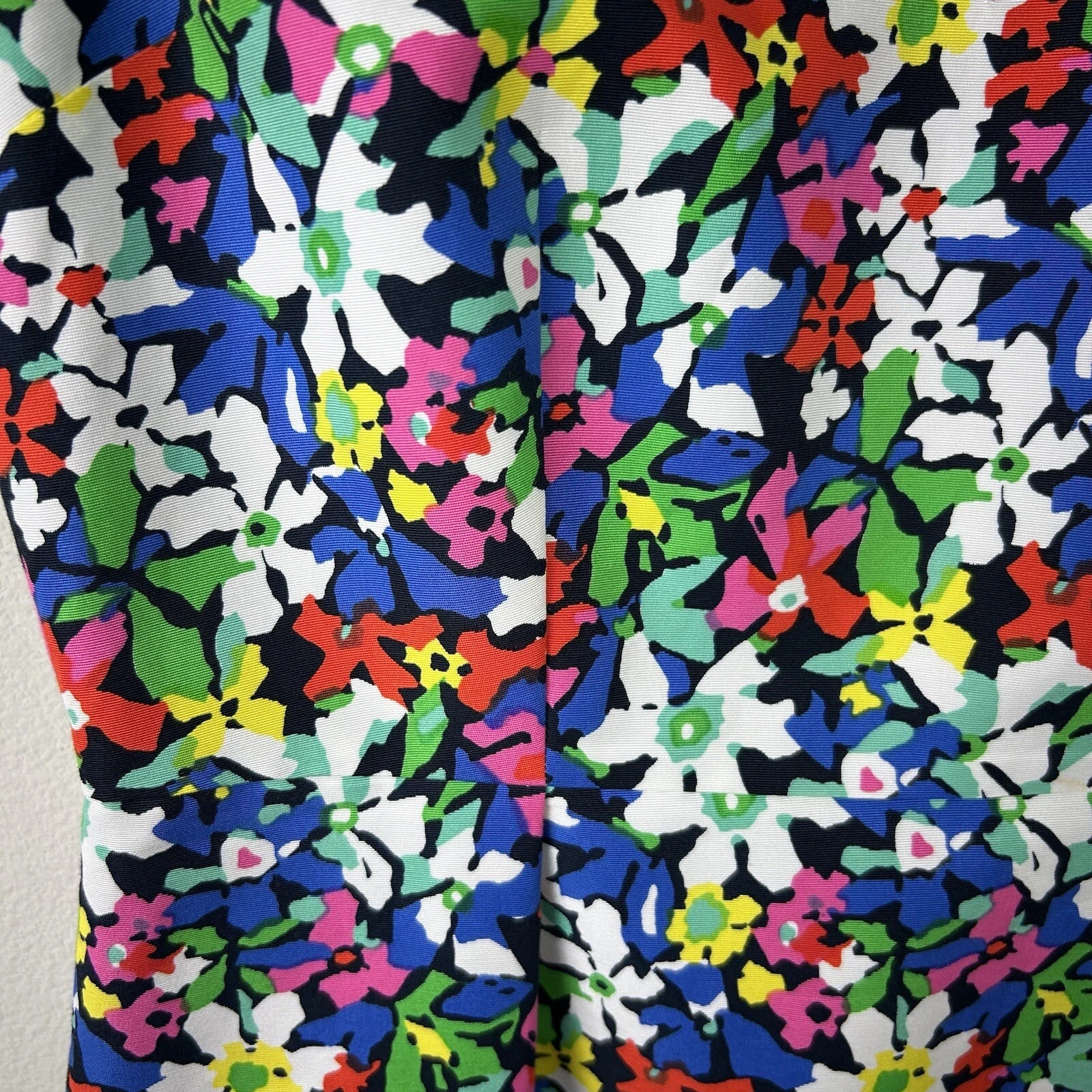 Abito in guaina floreale Kate Spade Mira in piena fioritura multicolore blu brillante seta 2