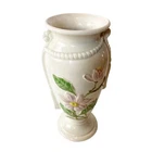 Hull Art Pottery Pink Rose Vine USA H-17-12 1/2 1940's Vase Flower Vintage