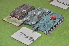 15mm ww2 / russian - 3 SPG (1 plastic) - (77584)