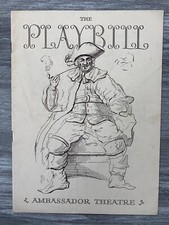 1935 NIGHT OF JANUARY 1 by Ayn Rand 7x9" Playbill VG 4.0 Ambassador Theatre 16pg