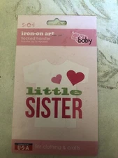 S•E•I Iron-on Art “Little Sister”
