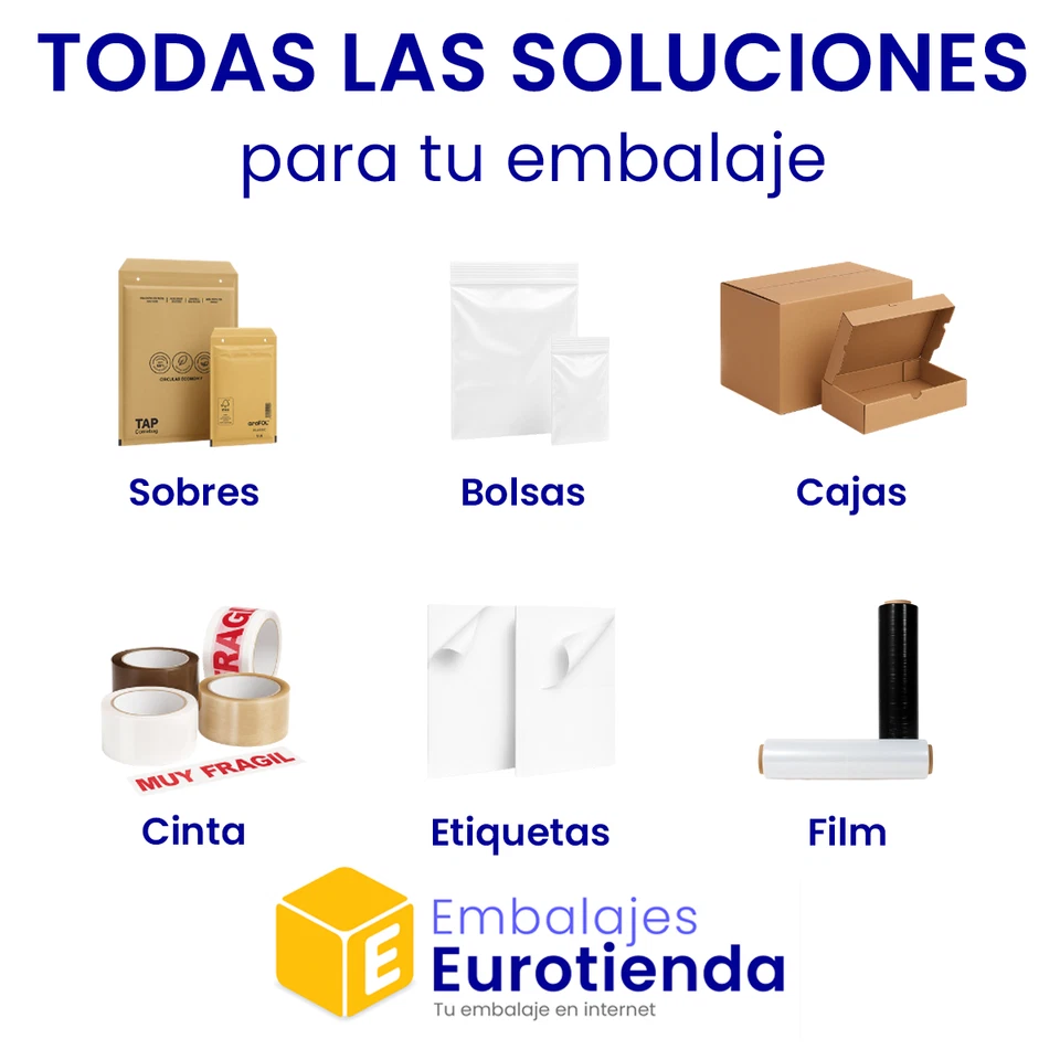 500 Sobres marrones Kraft SAM 70gr - 132 x 187 mm | Eurotienda - Imagen 4 de 4