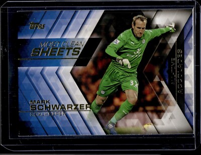 2015 Topps Premier Gold All Time Accolades Mark Schwarzer Leicester City