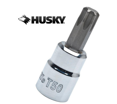 NEW Husky Torx Bit Sockets, 3/8'' Drive, Choose a Size, Fast Shipping