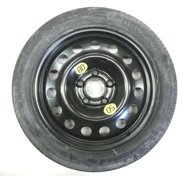 BMW OEM NEW SPARE TIRE 17" X 4" 18 OFFSET 135/80R17 CONTINENTAL WHEEL