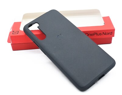 Original OnePlus Nord Sandstone Bumper Case  Schutzhülle Schwarz