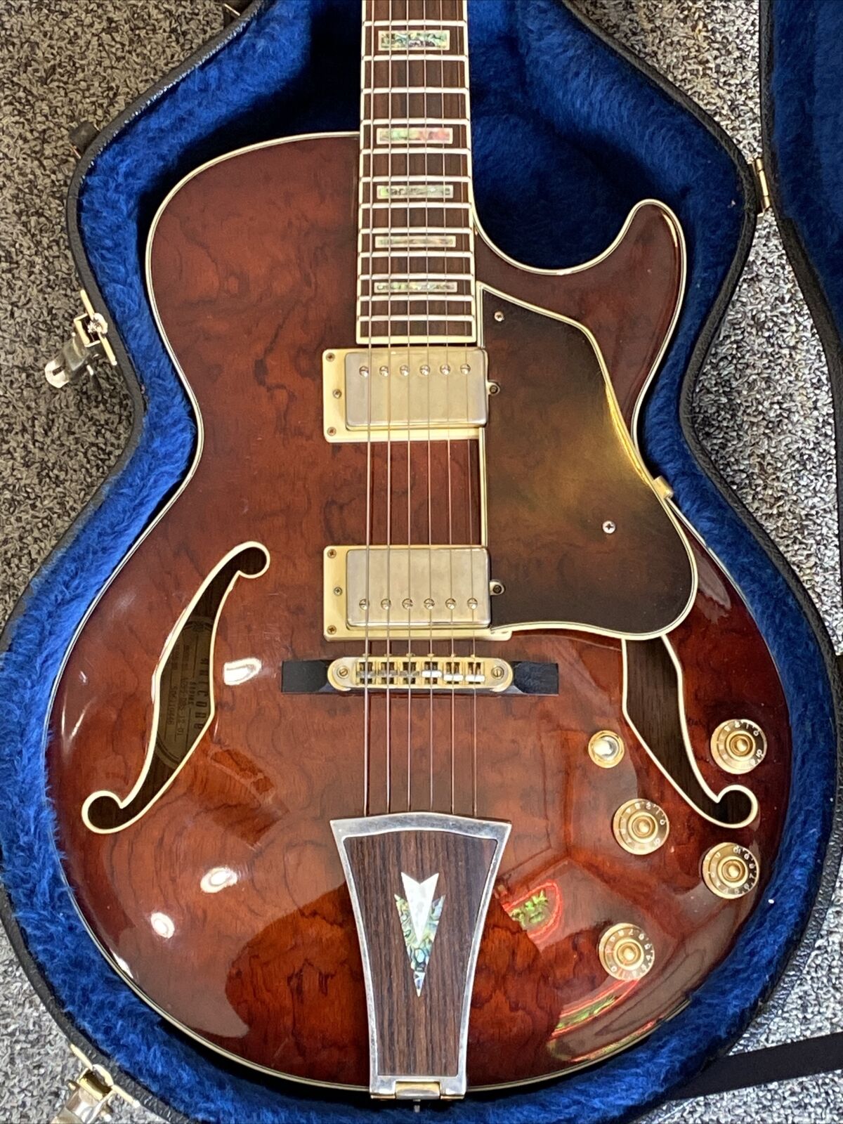 ibanez Artcore AG 95  / AG95-DBS Dark Brown Sunburst  Electric Guitar W Org Case