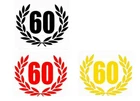 Vespa GTS 300 125 HPE racing 60 laurel sticker decal