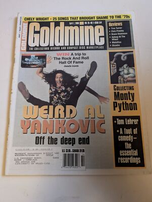 Goldmine: #514 April 2000 Weird Al Yankovic / Monty Python