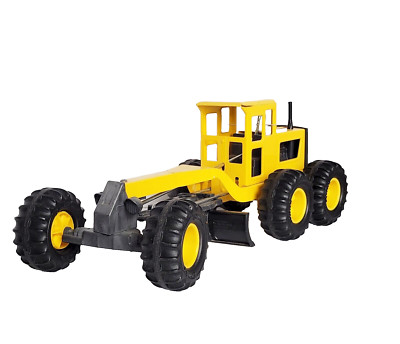 Tonka Road Grader 2012 Yellow Hasbro Construction Vehicle Funrise
