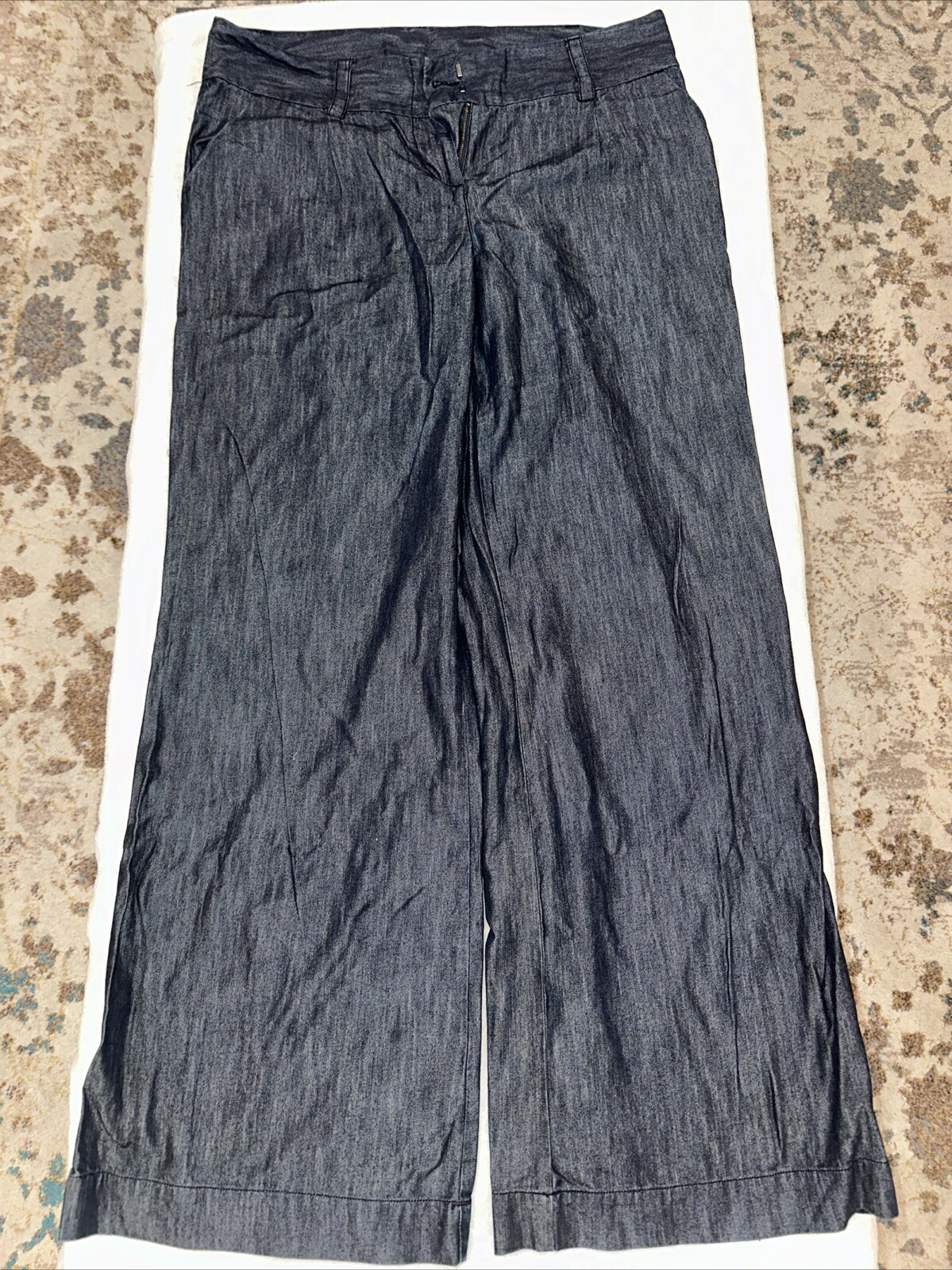 Attention Women's Pants Jeans Size 10 Dark Navy Blue Bottoms