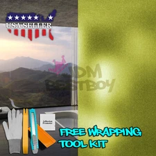 *48"x96" Neon Yellow Frosted Film Glass Bathroom Window Security Privacy Sticker