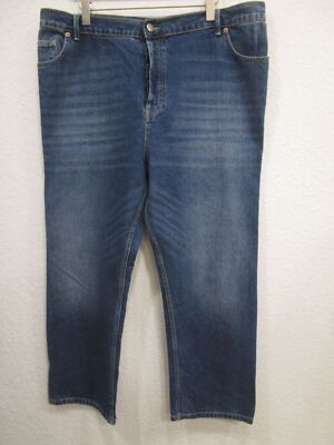 Raey Jeans Hose Taschen blau Gr.32 (AH77-25)