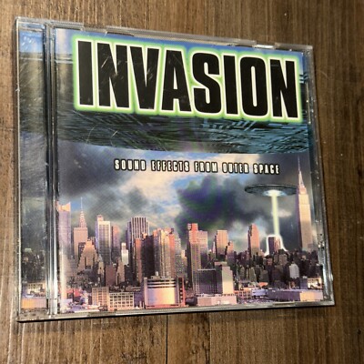 Invasion: Sound Effects From Outer Space (CD Album) 1996 Sleep Noise