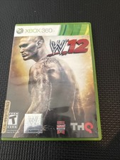 WWE 12 Xbox 360 Complete With Manual CIB