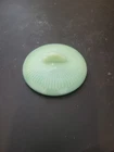 Vintage Fire-King Jadeite Jane Ray Sugar Bowl LID ONLY Replacement 3.5” Ribbed