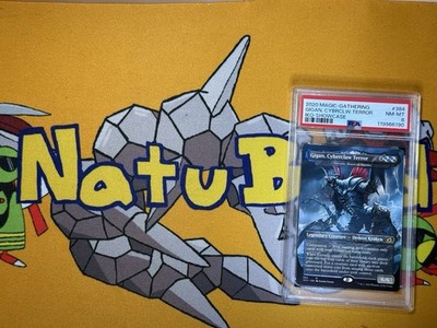 Magic: The Gathering Gigan Cyberclaw Terror Ikoria Borderless Art PSA 8  NM-MINT | eBay