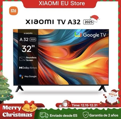 Xiaomi TV A 32 Zoll HD Smart TV Google TV Dolby Audio Metall Design - Bild 1 von 4