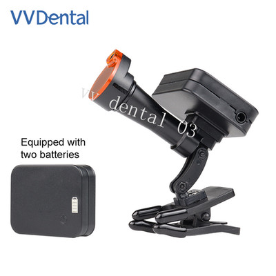 Dental 5W Wireless Dental LED Headlight - Rechargeable Clip-On Design