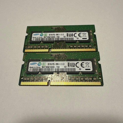 Samsung 4GB (2x2GB) PC3L-12800S DDR3L Laptop Speicher RAM Module