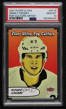2021-22 Upper Deck Fleer Ultra Pop Culture SP Sidney Crosby PSA 10 GEM MT 2d8
