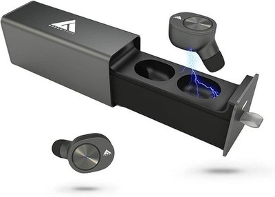 Boult Audio AirBass Twinpods True  5.0 Earphones with mic  Sweatproof Deep Bass