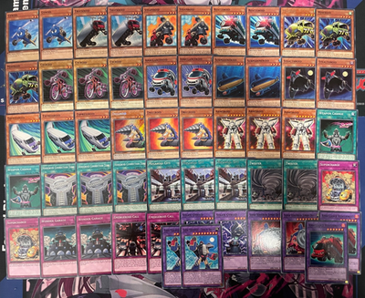YUGIOH - SUPER VEHICROID FUSION DECK - JUMBO DRILL, STEALTH UNION, MEGAROID  CITY