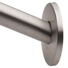 Moen 65-F-BS Bathroom Shower Rod Flange Kit in Brushed Stainless Steel