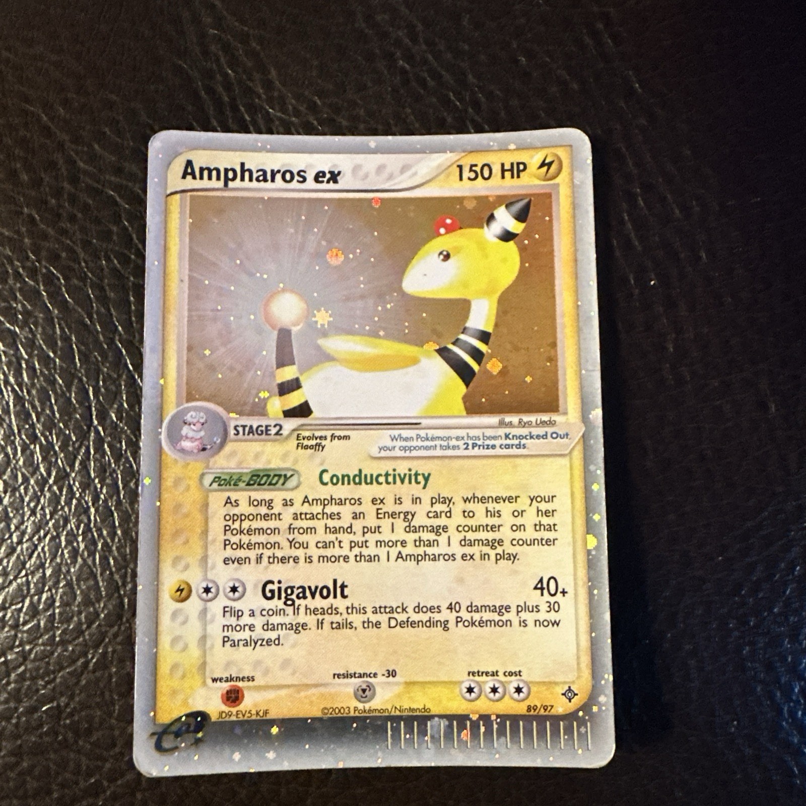 Ampharos ex 89/97 Dragon Holo! Pokemon TCGLightly Played LP