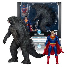 DC Multiverse Superman Vs Godzilla Monsterverse 2-Pack McFarlane - Damaged Box