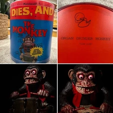 The Monkey Osgood Perkins Figure Signed New SDCC Variant #350 Unbox Industries