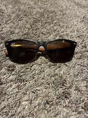 Ray-Ban RB4306 Men's Geometric Sunglasses - Light Tortoise/Tortoise Frame. USED