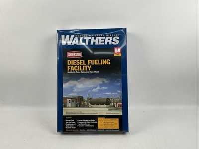 Walthers Cornerstone HO Scale 933-2908 Diesel Fueling Facility Building Kit