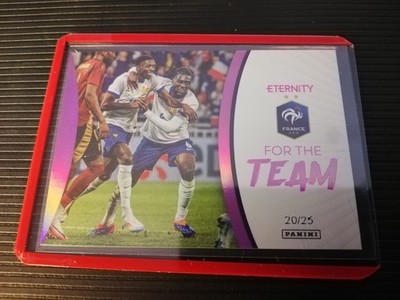 2025-26 Panini Eternity Bleus /25 Magenta For The Team EDF France FTT-06