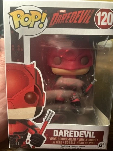 Funko Pop! Marvel Daredevil #120 Vinyl Figure w/protector Vaulted