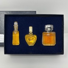 Vtg Neiman Marcus Miniatures Set Carolina Herrera, Escada, Splendor NOS