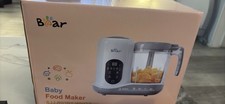 BEAR Baby Food Maker One Step Baby Food Processor Steamer Puree Blender NEW